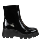 XENUS in BLACK Platform Ankle Boots