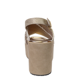 TOFINO in GOLD Heeled Sandals