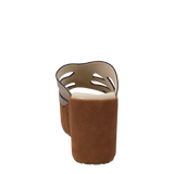 BRIO in GOLD Heeled Sandals