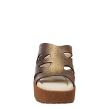 BRIO in GOLD Heeled Sandals