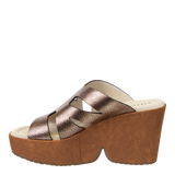 BRIO in GOLD Heeled Sandals