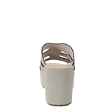 BRIO in WHITE Heeled Sandals