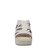 BRIO in WHITE Heeled Sandals