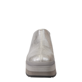 COACH in SILVER Platform Clogs