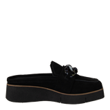 ELECT in BLACK SUEDE Platform Mules