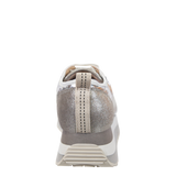 KINETIC in SILVER Platform Sneakers