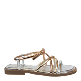 MINIMALIST in GOLD Flat Sandals