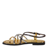 MINIMALIST in PEWTER Flat Sandals