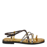 MINIMALIST in PEWTER Flat Sandals