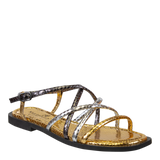 MINIMALIST in PEWTER Flat Sandals