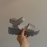 ALLOY in SILVER Platform Sandals