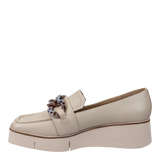 PRIVY in CHAMOIS Platform Loafers