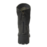 PROTOCOL in GREY Heeled Mid Shaft Boots