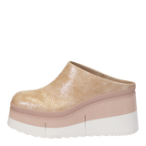 COACH in BEIGE Platform Clogs
