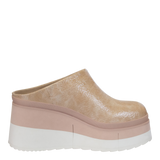 COACH in BEIGE Platform Clogs