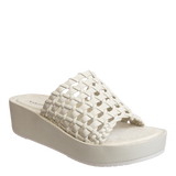 CYPRUS in CHAMOIS Platform Sandals