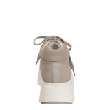 ESSEX in GREIGE Platform High Top Sneakers