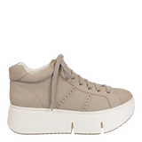 ESSEX in GREIGE Platform High Top Sneakers