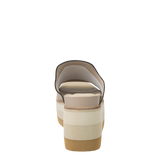 FLOW in BEIGE Platform Sandals