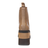 GUILD in BEIGE Platform Chelsea Boots