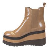 GUILD in BEIGE Platform Chelsea Boots