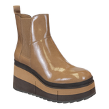 GUILD in BEIGE Platform Chelsea Boots