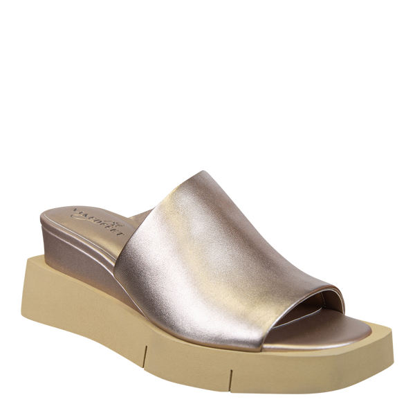 INFINITY in ROSE GOLD Wedge Sandals