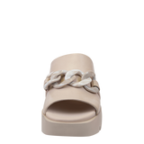 ISO in BEIGE Platform Sandals