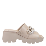ISO in BEIGE Platform Sandals