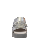 ISO in SILVER Platform Sandals