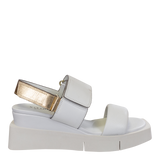 PARADOX in CHAMOIS Wedge Sandals