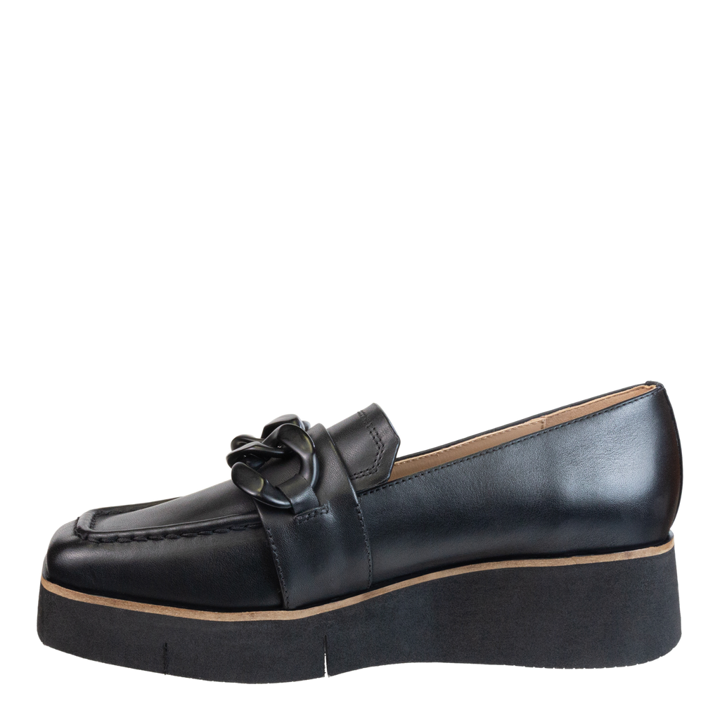 Womens black platform dress 2025 shoes