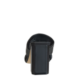 PROPRIETY in BLACK Heeled Sandals