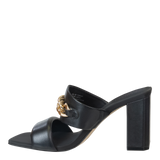 PROPRIETY in BLACK Heeled Sandals