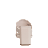 PROPRIETY in CHAMOIS Heeled Sandals