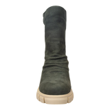 PROTOCOL in GREY MULTI Heeled Mid Shaft Boots