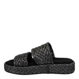 SANTORINI in BLACK Espadrille Sandals
