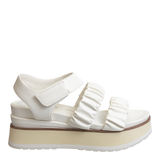 SENSOR in CHAMOIS Platform Sandals