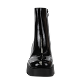 XENUS in BLACK Platform Ankle Boots