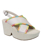 TOFINO in WHITE Heeled Sandals