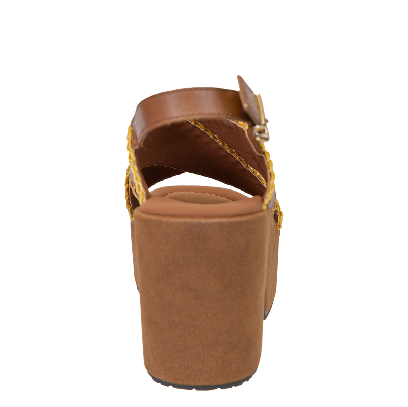 TOFINO in BROWN Heeled Sandals