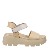 ALLOY in BEIGE Platform Sandals