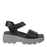 ALLOY in BLACK GREY Platform Sandals