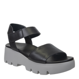 ALLOY in BLACK GREY Platform Sandals