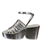 ANTIPODE in SILVER Heeled Sandals