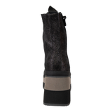 BURNOUT in GREY Platform Combat Boots
