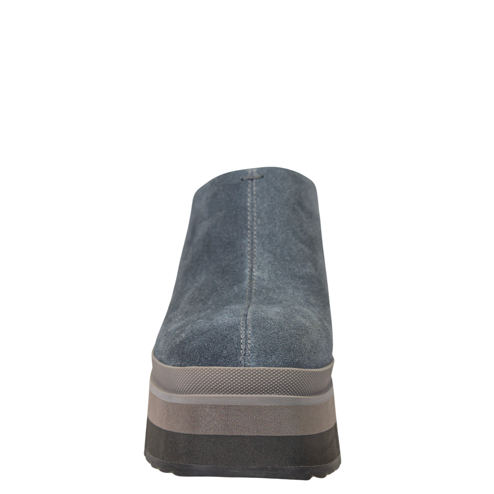 Coach in Dark Grey Platform Clogs | Women's Shoes by NAKED FEET