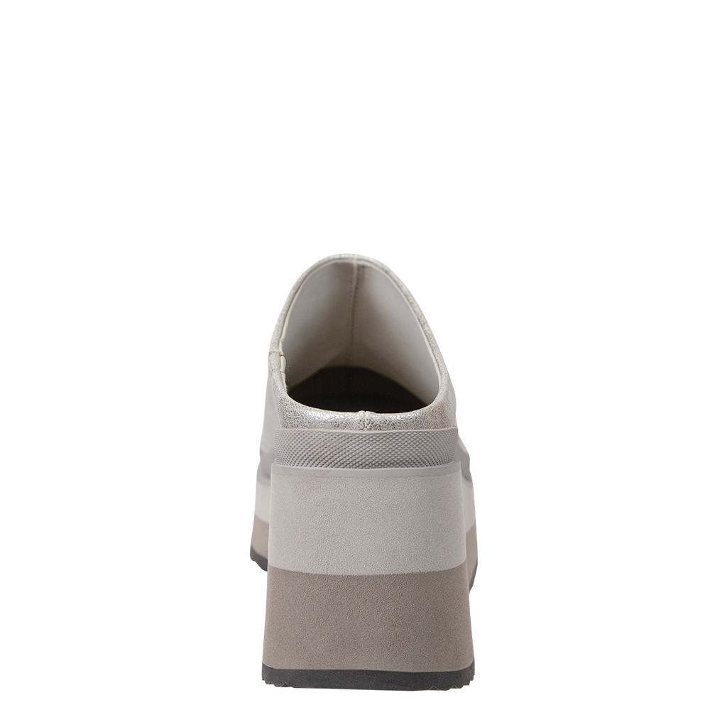 COACH in SILVER Platform Clogs – Nakedfeet Shoes