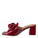 COTERIE in DEEP RED Heeled Sandals