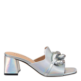 COTERIE in SILVER Heeled Sandals